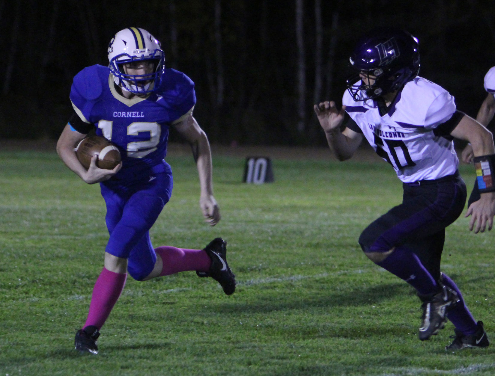 Lake Holcombe at Cornell football 10-15-21